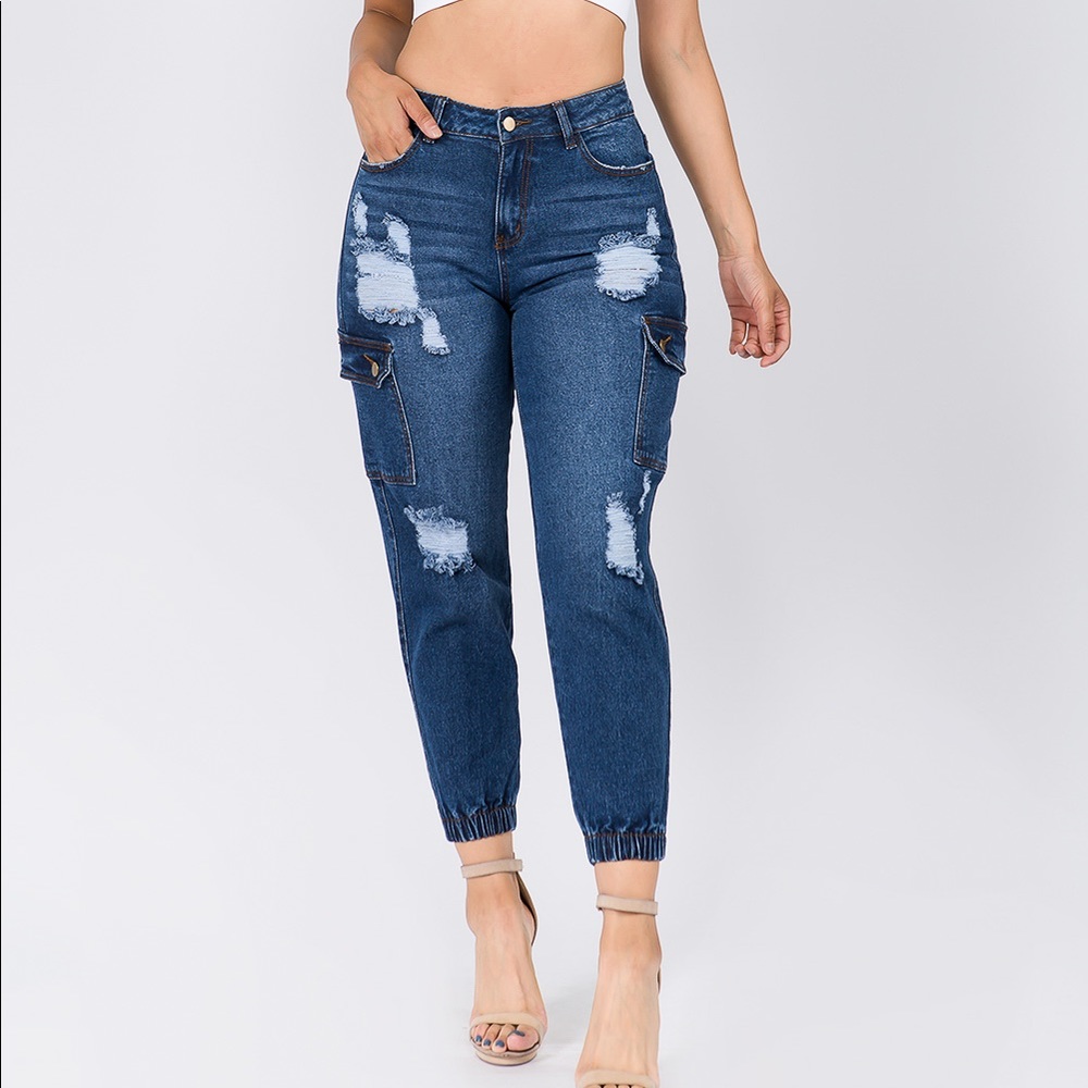 NEW|   MW Denim Joggers